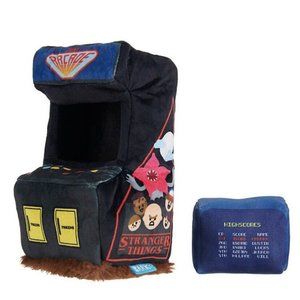 New Bark Box & Stranger Things “ The Palace Barkade “Netflix Show Dog Toy Arcade